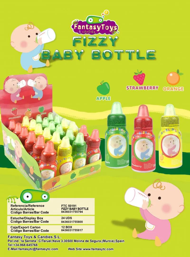 Ficha del producto Fizzy Baby Bottle, referencia FTC 50191