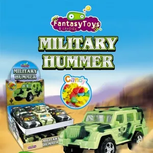 Military Hummer, vehículo militar de Fantasy Toys & Candies