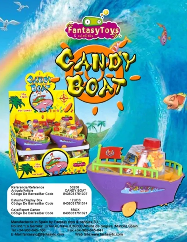 Ficha del producto Candy Boat, referencia FTC 50208