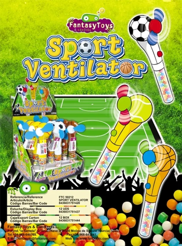 Ficha del producto Sport Ventilator, referencia FTC 50212