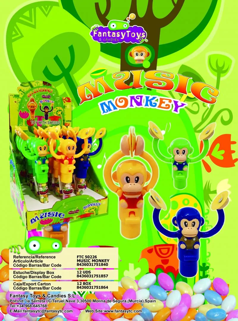Ficha del producto Music Monkey, referencia FTC 50226