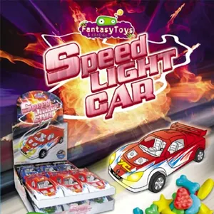 Speed Light Car, coche de Fantasy Toys & Candies