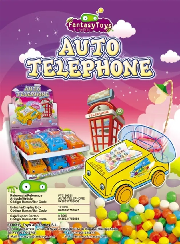 Ficha del producto Auto Telephone, referencia FTC 50251
