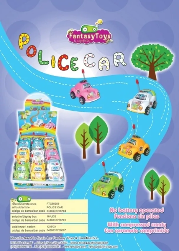 Ficha del producto Police Car, referencia FTC 50256