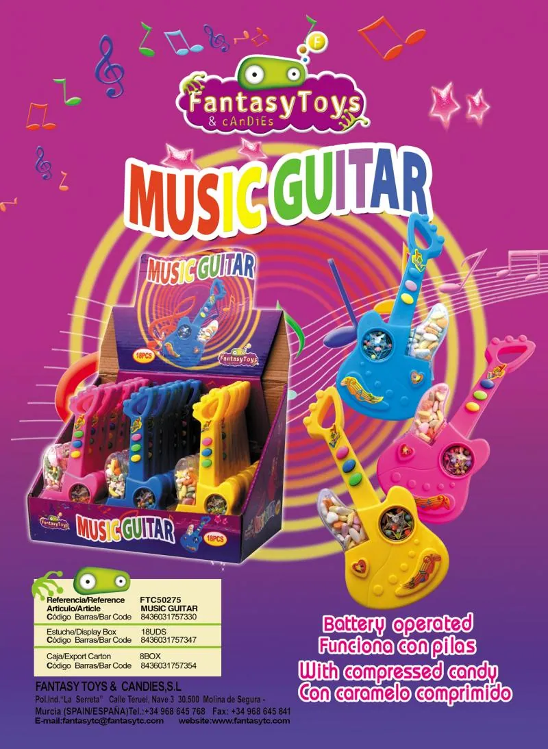 Ficha del producto Music Guitar, referencia FTC 50275