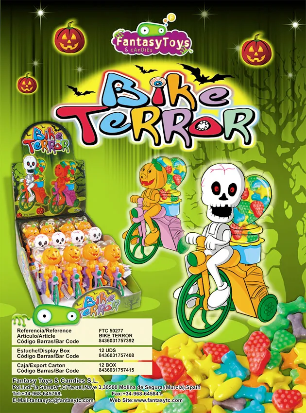 Ficha del producto Bike Terror, referencia FTC 50277