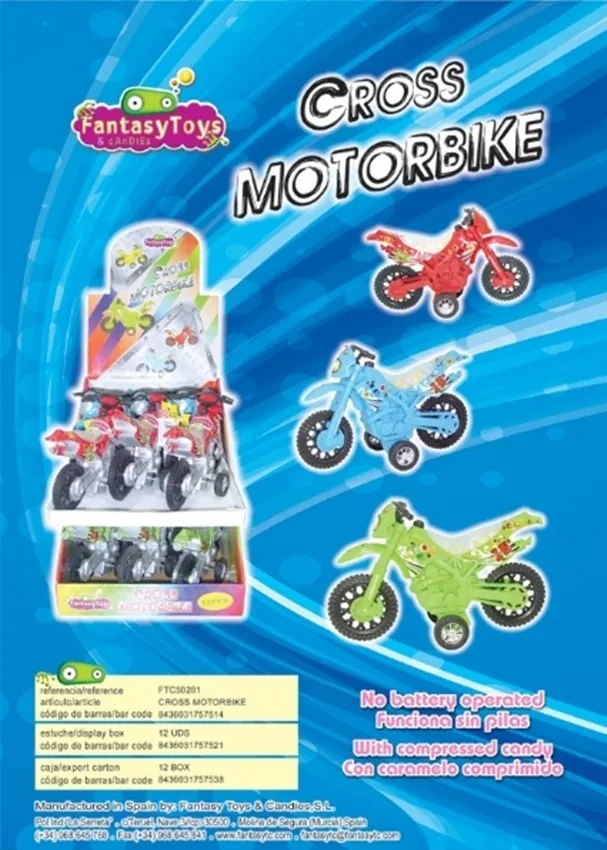 Ficha del producto Cross Motorbike, referencia FTC 50281