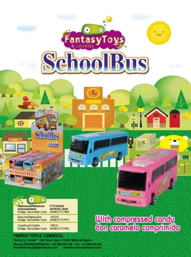 Ficha del producto School Bus, referencia FTC 50286