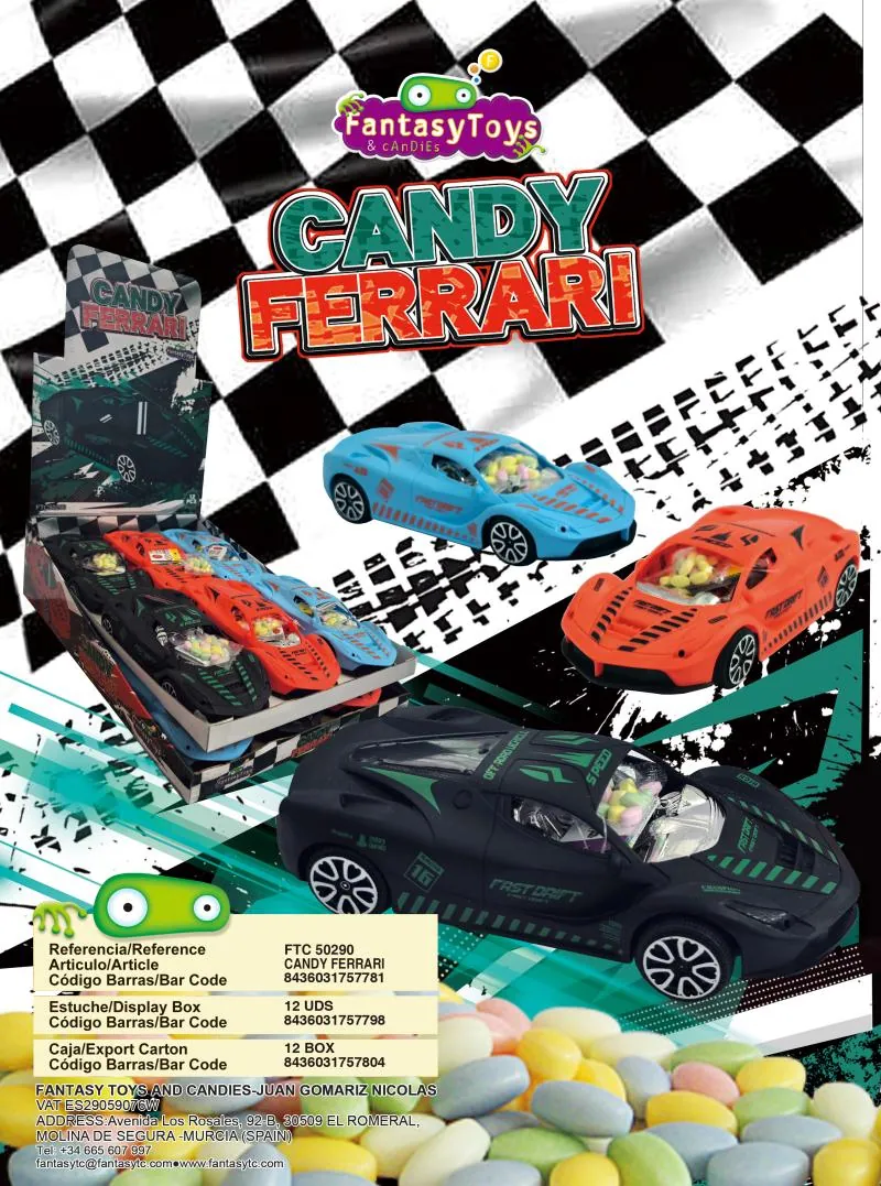 Ficha del producto Candy Ferrari, referencia FTC 50290