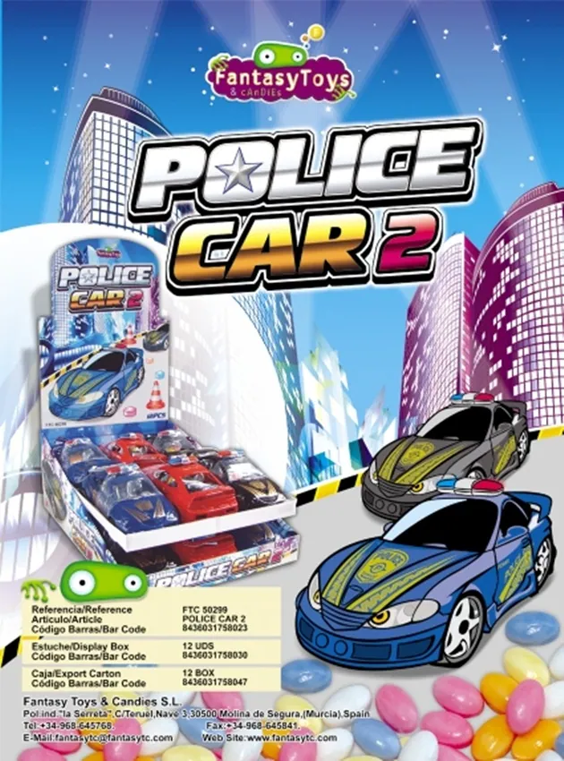 Ficha del producto Police Car 2, referencia FTC 50299