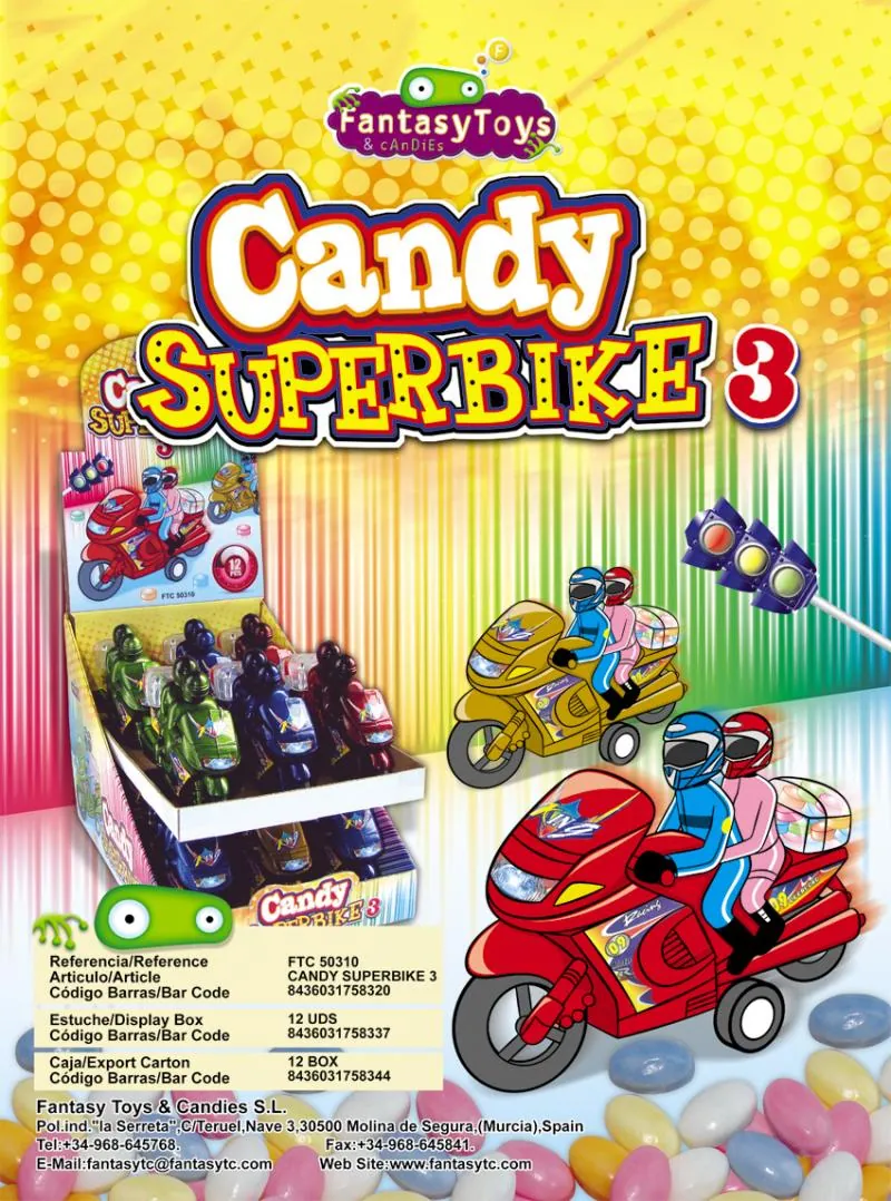 Ficha del producto Candy Superbike 3, referencia FTC 50310