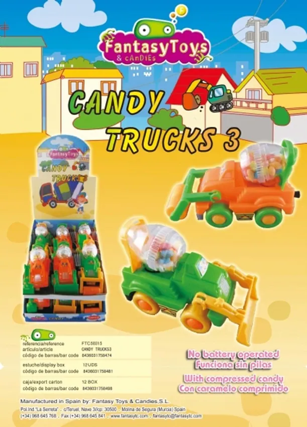 Ficha del producto Candy Trucks 3, referencia FTC 50315