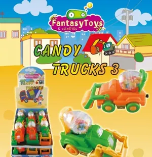Candy Trucks 3, vehículo de obra de Fantasy Toys & Candies
