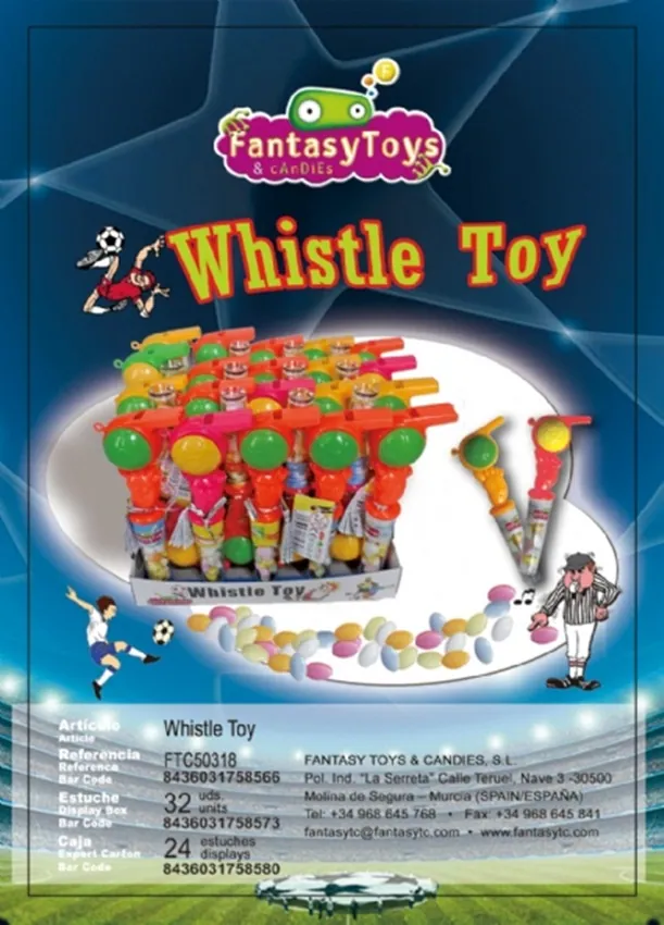 Ficha del producto Whistle Toy, referencia FTC 50318