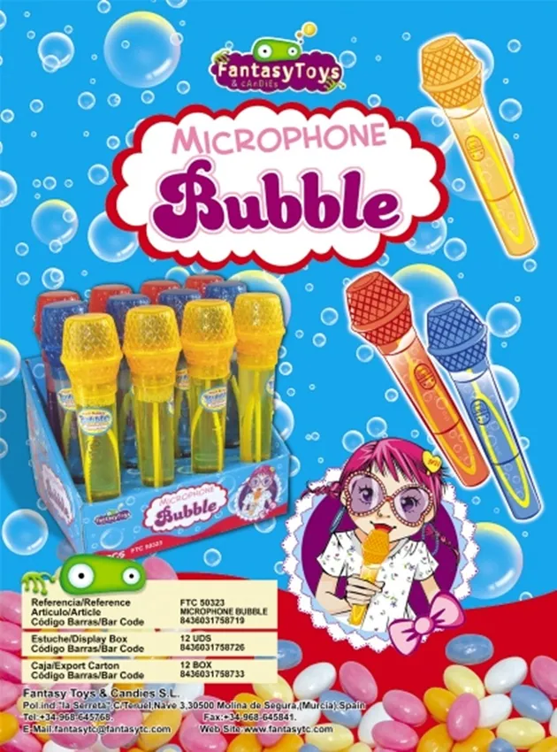 Ficha del producto Microphone Bubble, referencia FTC 50323