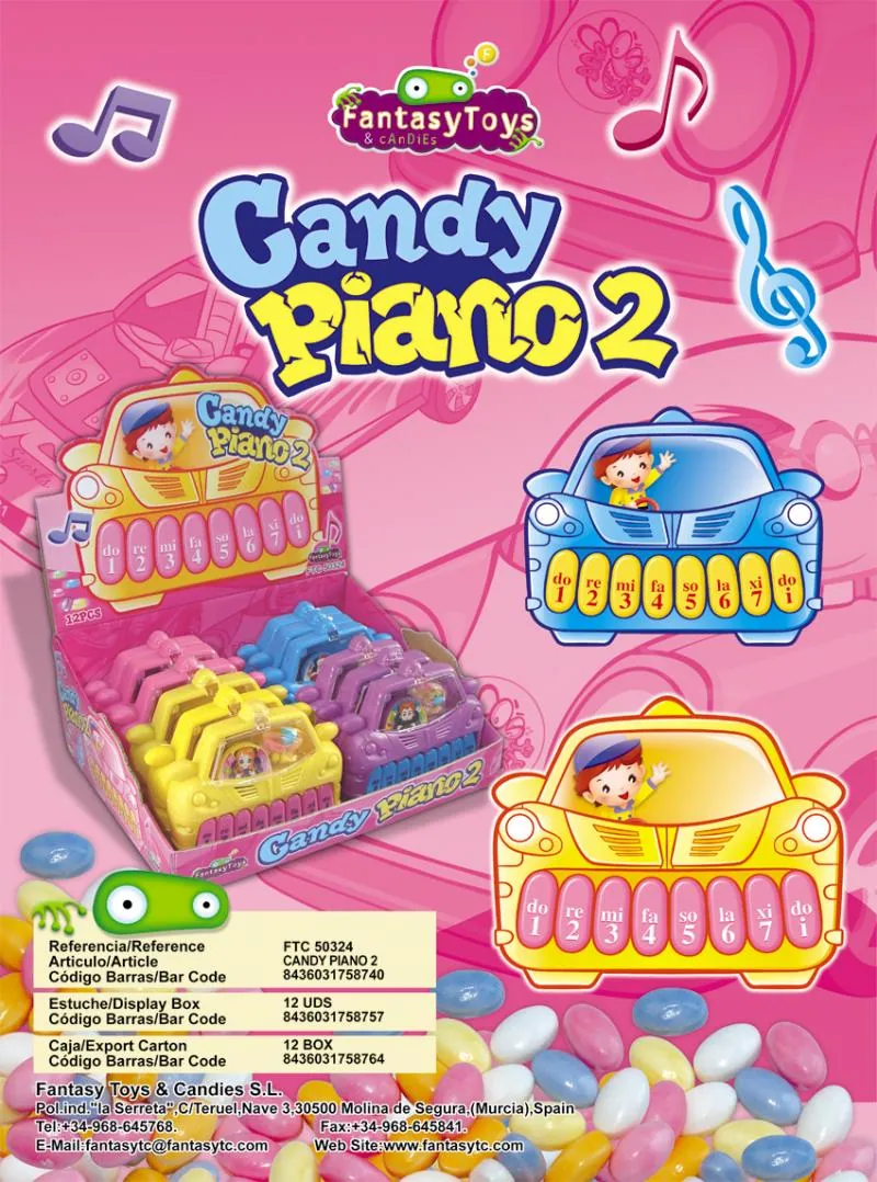 Ficha del producto Candy Piano 2, referencia FTC 50324