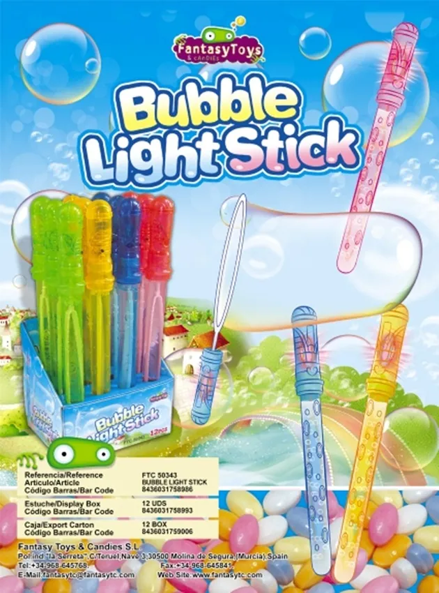 Ficha del producto Bubble Light Stick, referencia FTC 50343