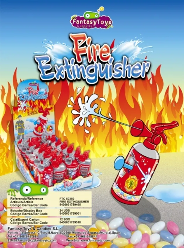 Ficha del producto Fire Extinguisher, referencia FTC 50350