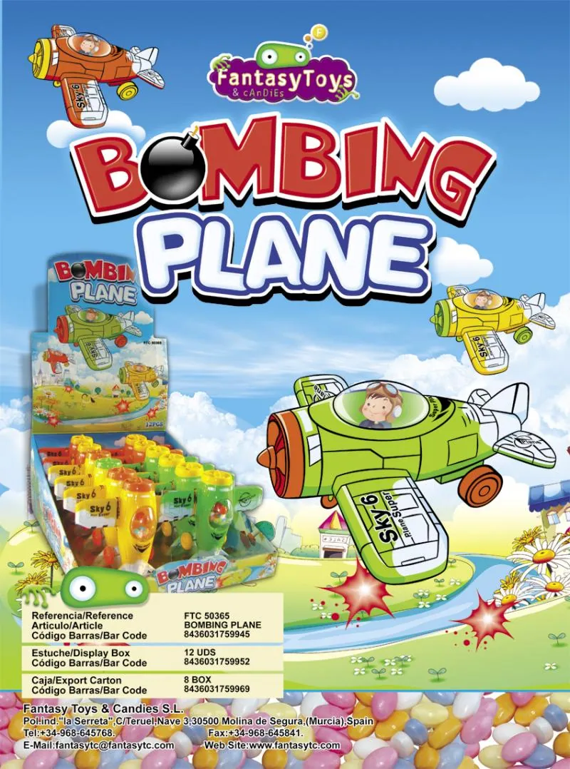 Ficha del producto Bombing Plane, referencia FTC 50365