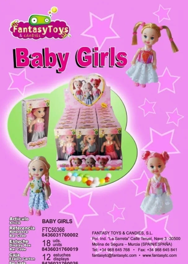 Ficha del producto Baby Girls, referencia FTC 50366