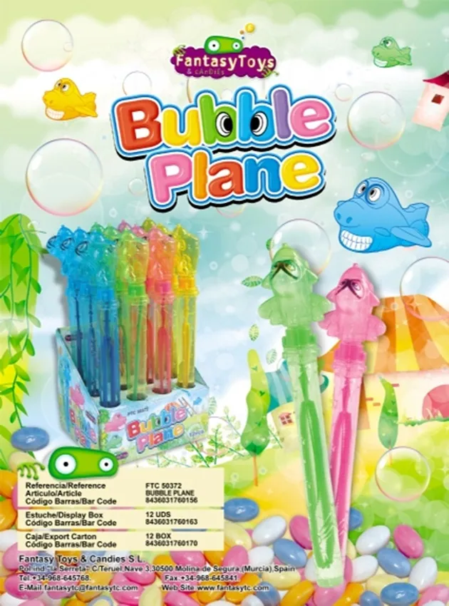 Ficha del producto Bubble Plane, referencia FTC 50372