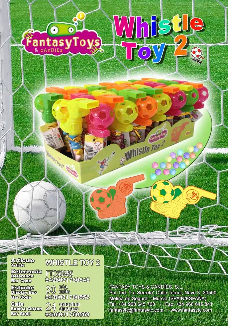 Ficha del producto Whistle Toy 2, referencia FTC 50385