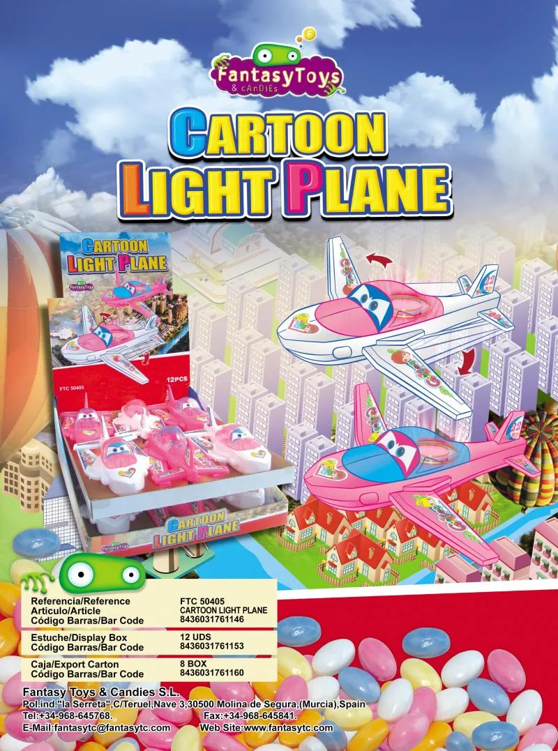 Ficha del producto Cartoon Light Plane, referencia FTC 50405