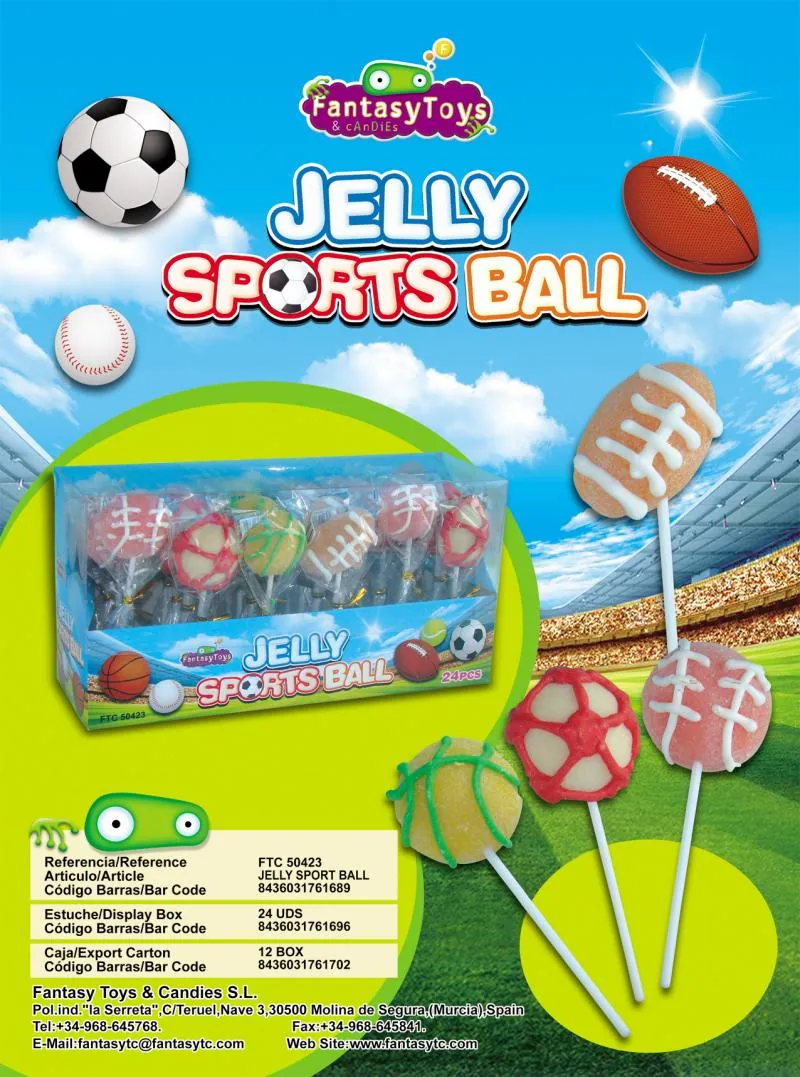 Ficha del producto Jelly Sport Ball, referencia FTC 50423