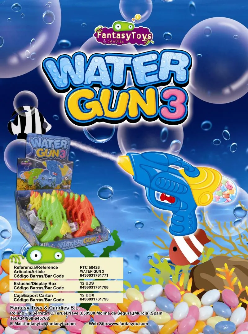 Ficha del producto Water Gun 3, referencia FTC 50426