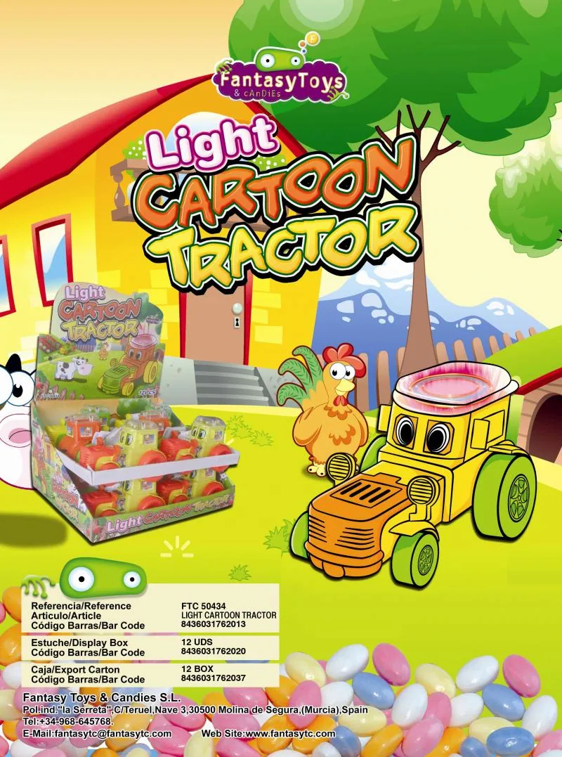 Ficha del producto Light Cartoon Tractor, referencia FTC 50434