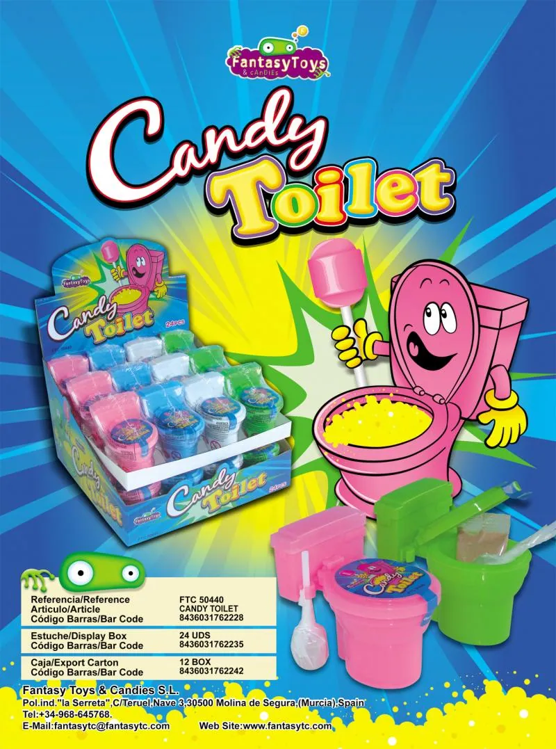 Ficha del producto Candy Toilet, referencia FTC 50440