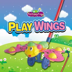 Play Wings, juguete de empuje de Fantasy Toys & Candies