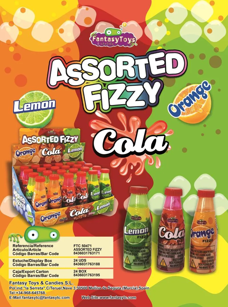 Ficha del producto Assorted Fizzy, referencia FTC 50471