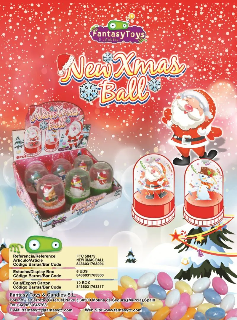Ficha del producto New Xmas Ball, referencia FTC 50475