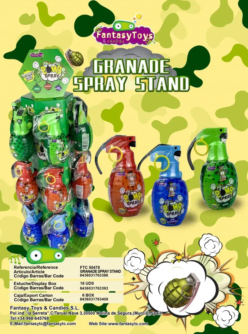 Ficha del producto Granade Spray Stand, referencia FTC 50478