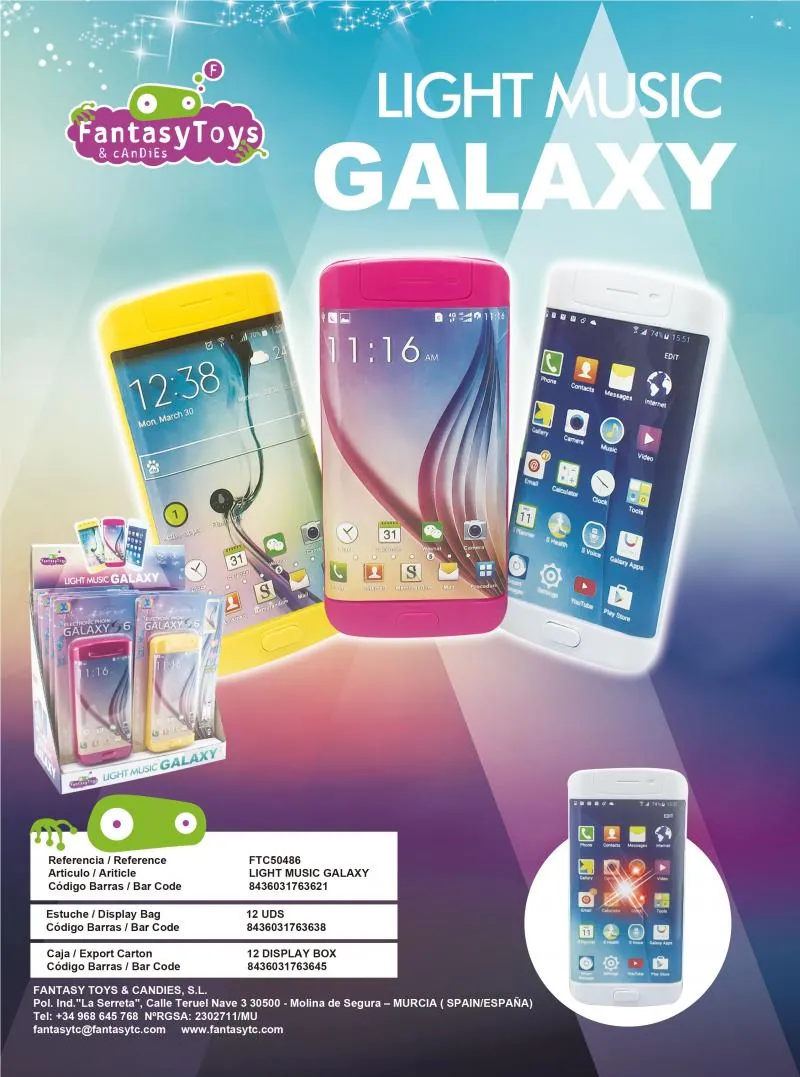 Ficha del producto Light Music Galaxy, referencia FTC 50486