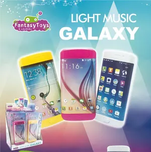Light Music Galaxy, teléfono de juguete de Fantasy Toys & Candies