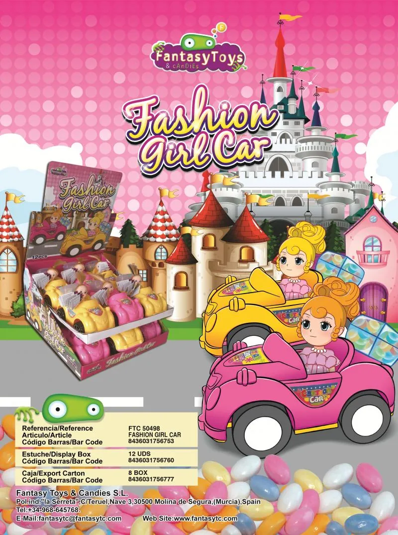 Ficha del producto Fashion Girl Car, referencia FTC 50498