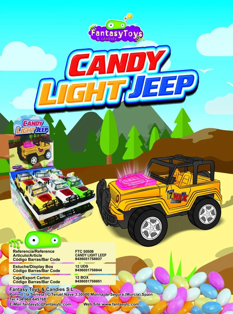 Ficha del producto Candy Light Jeep, referencia FTC 50506