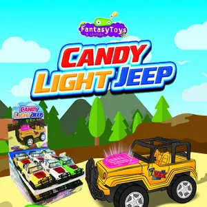 Candy Light Jeep, todoterreno de Fantasy Toys & Candies