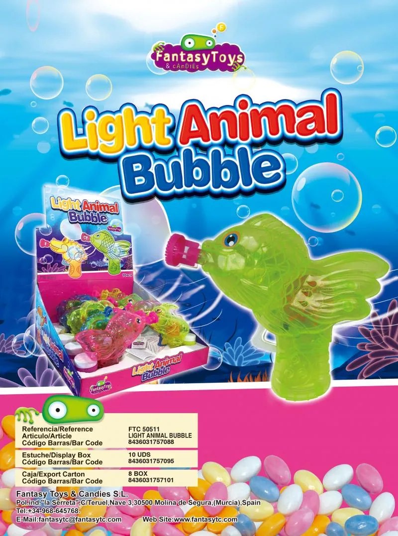 Ficha del producto Light Animal Bubble, referencia FTC 50511
