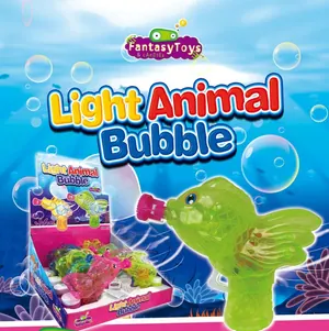 Light Animal Bubble, pistola de pompas de Fantasy Toys & Candies
