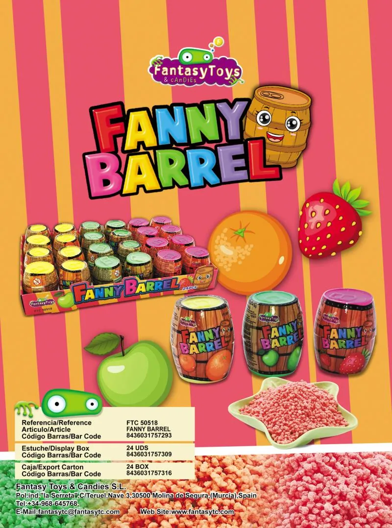 Ficha del producto Fanny Barrel, referencia FTC 50518