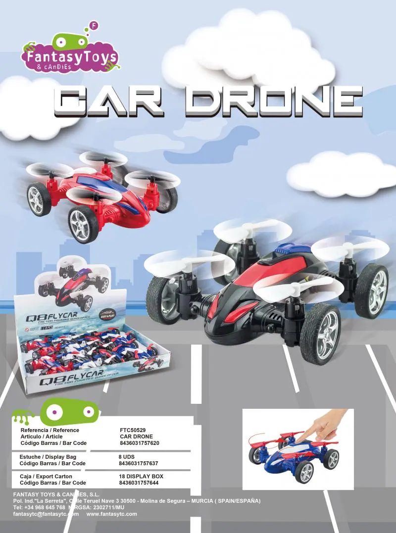 Ficha del producto Car Drone, referencia FTC 50529