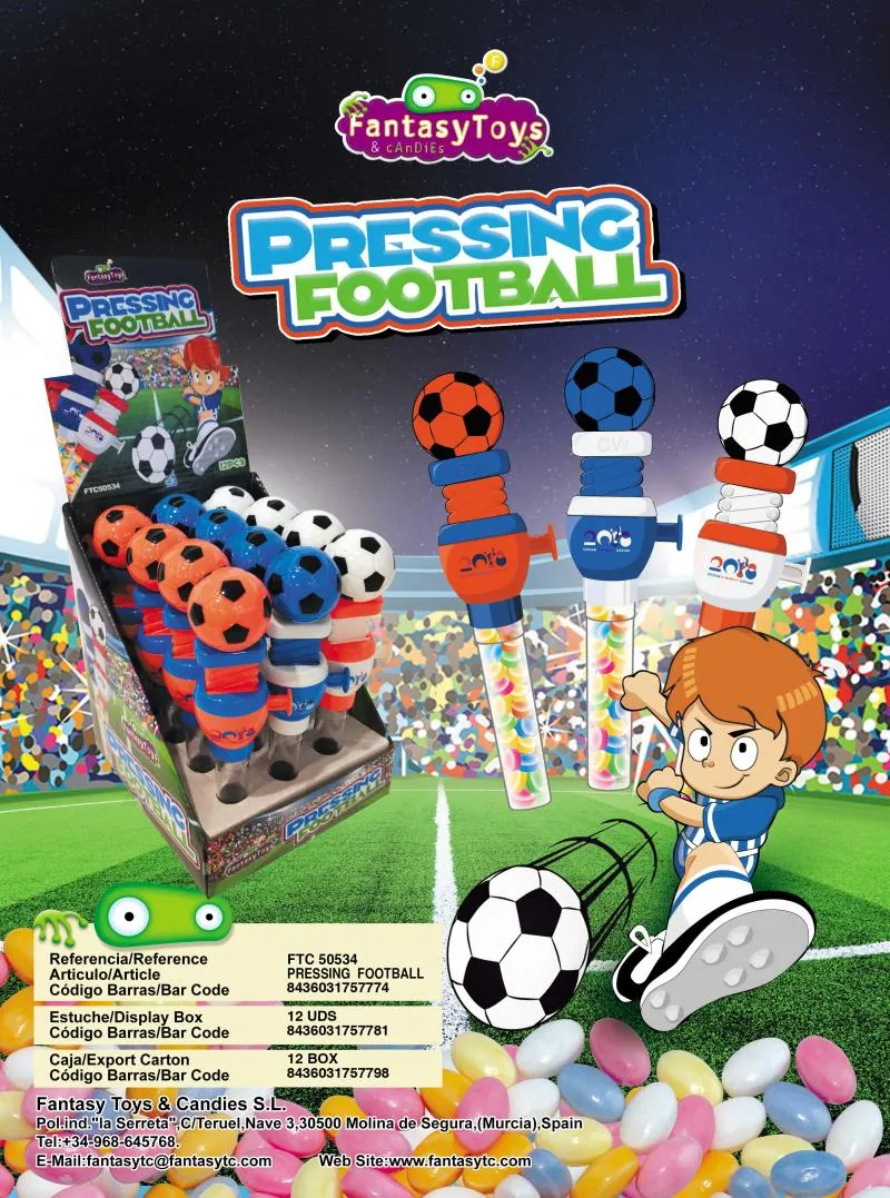 Ficha del producto Pressing Football, referencia FTC 50534