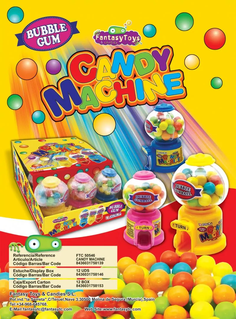 Ficha del producto Candy Machine, referencia FTC 50546