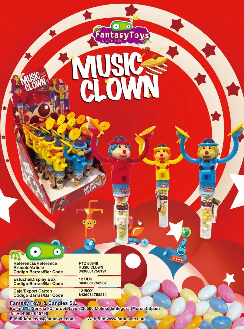 Ficha del producto Music Clown, referencia FTC 50548