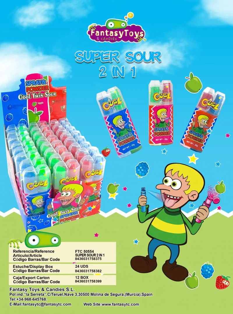 Ficha del producto Super Sour 2 In 1, referencia FTC 50554