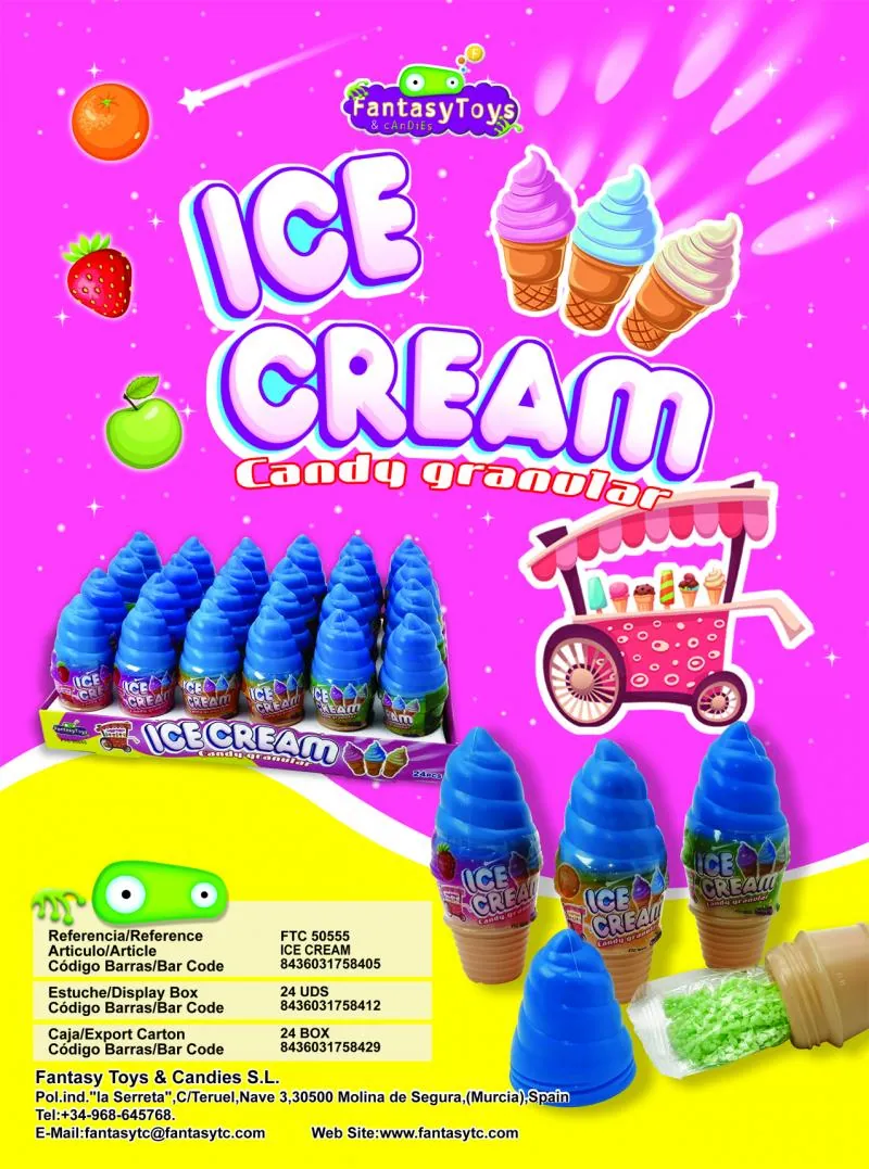 Ficha del producto Ice Cream, referencia FTC 50555