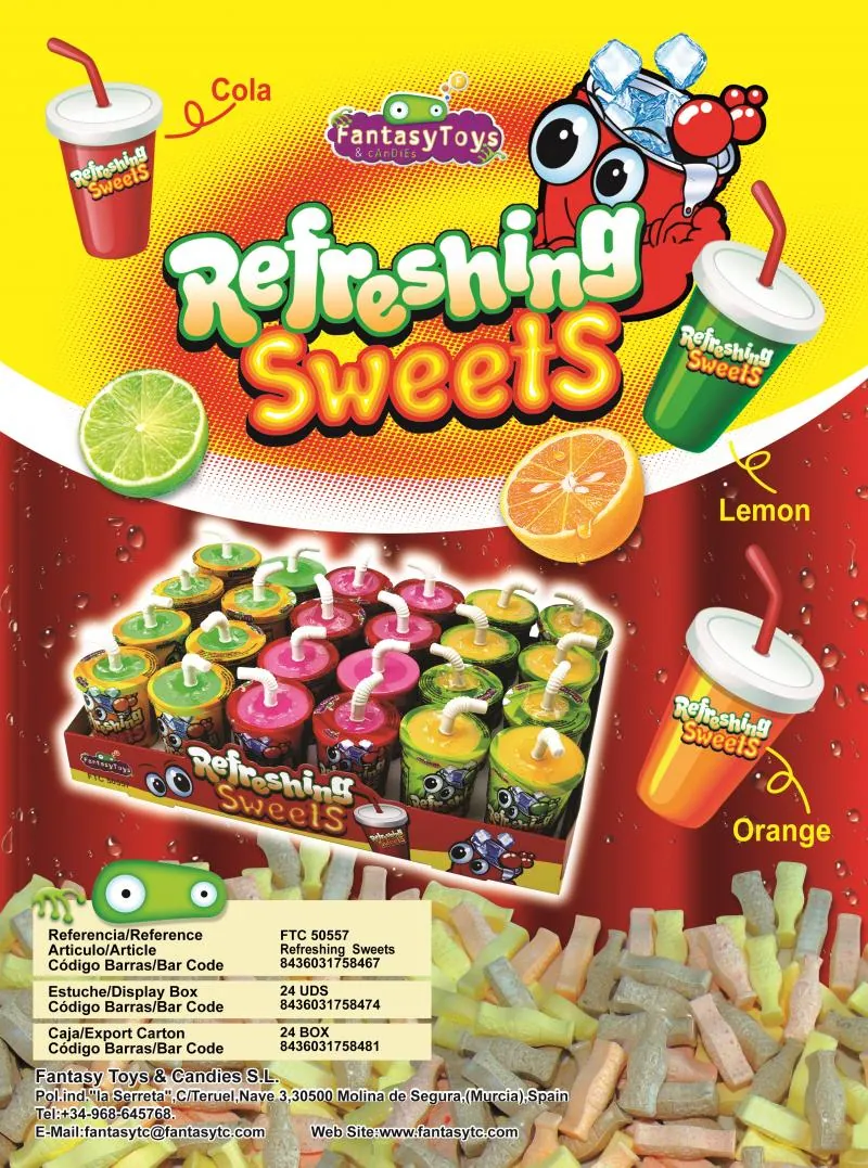 Ficha del producto Refreshing Sweets, referencia FTC 50557